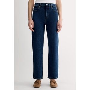 Everlane Women's High Rise Jeans - Dark Blue